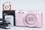 【中古】Nikon ニコン COOLPIX S6600 シルキーピンク コンパクトデジタルカメラ