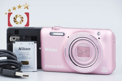 【中古】Nikon ニコン COOLPIX S6600 シルキーピンク コンパクトデジタルカメラ