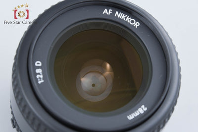 【中古】Nikon ニコン AF NIKKOR 28mm f/2.8 D