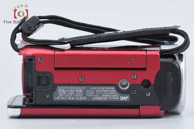 【中古】JVC ケンウッド Everio GZ-HM33 レッド デジタルビデオカメラ
