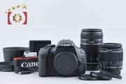 【中古】Canon キヤノン EOS Kiss X5 ダブルズームレンズキット シャッター回数僅少
