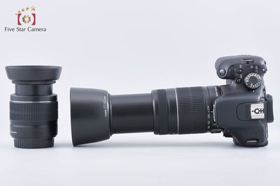 【中古】Canon キヤノン EOS Kiss X5 ダブルズームレンズキット シャッター回数僅少
