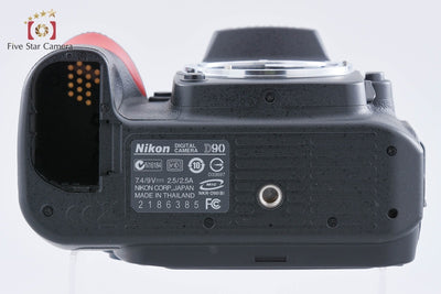 【中古】Nikon ニコン D90 + MB-D80 マルチパワーバッテリーパック シャッター回数僅少