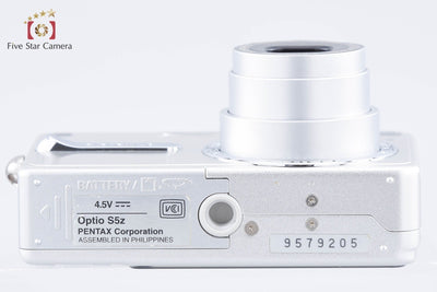 【中古】PENTAX ペンタックス Optio S5z コンパクトデジタルカメラ 元箱付き