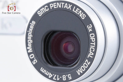 【中古】PENTAX ペンタックス Optio S5z コンパクトデジタルカメラ 元箱付き