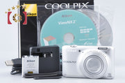 【中古】Nikon ニコン COOLPIX S6400 クリスタルシルバー コンパクトデジタルカメラ 元箱付き