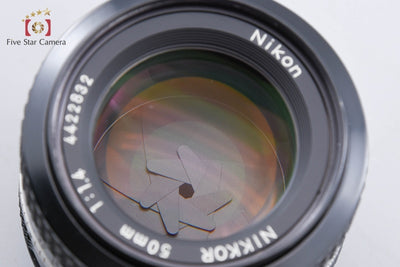 【中古】Nikon ニコン Ai NIKKOR 50mm f/1.4