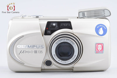 【中古】OLYMPUS オリンパス μ[mju:]-III ミューIII 135 コンパクトフィルムカメラ