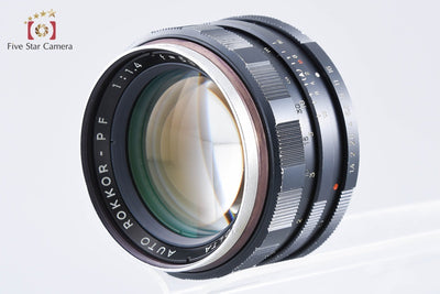 【中古】MINOLTA ミノルタ AUTO ROKKOR-PF 58mm f/1.4