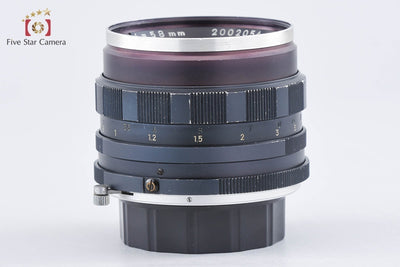 【中古】MINOLTA ミノルタ AUTO ROKKOR-PF 58mm f/1.4