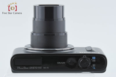 【中古】Canon キヤノン PowerShot SX610 HS ブラック コンパクトデジタルカメラ
