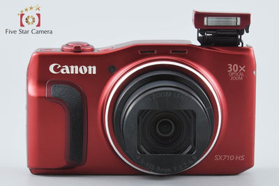 【中古】Canon キヤノン PowerShot SX710 HS レッド コンパクトデジタルカメラ