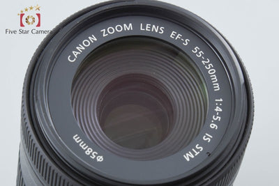 【中古】Canon キヤノン EF-S 55-250mm f/4-5.6 IS STM