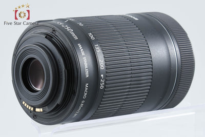 【中古】Canon キヤノン EF-S 55-250mm f/4-5.6 IS STM