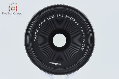 【中古】Canon キヤノン EF-S 55-250mm f/4-5.6 IS STM