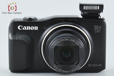 【中古】Canon キヤノン PowerShot SX700 HS ブラック コンパクトデジタルカメラ