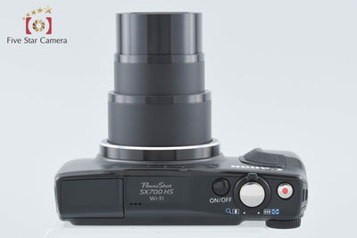 【中古】Canon キヤノン PowerShot SX700 HS ブラック コンパクトデジタルカメラ