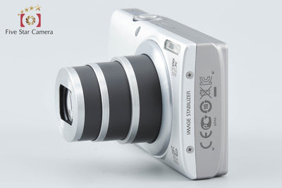 【中古】Canon キヤノン PowerShot A4000 IS シルバー コンパクトデジタルカメラ 元箱付き