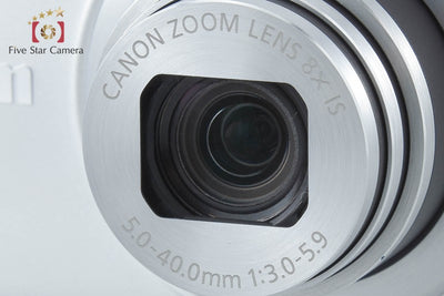 【中古】Canon キヤノン PowerShot A4000 IS シルバー コンパクトデジタルカメラ 元箱付き
