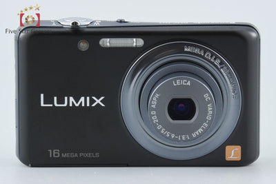 【中古】Panasonic パナソニック LUMIX DMC-FH7 ブラック コンパクトデジタルカメラ 元箱付き