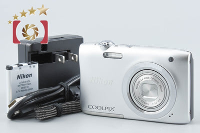 【中古】Nikon ニコン COOLPIX A100 シルバー コンパクトデジタルカメラ