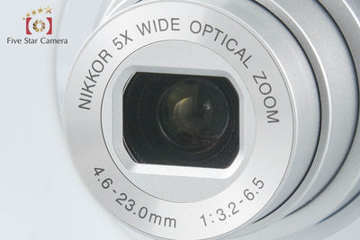 【中古】Nikon ニコン COOLPIX A100 シルバー コンパクトデジタルカメラ