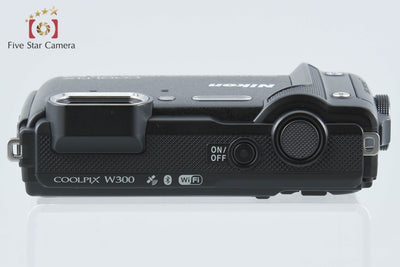 【中古】Nikon ニコン COOLPIX W300 ブラック コンパクトデジタルカメラ