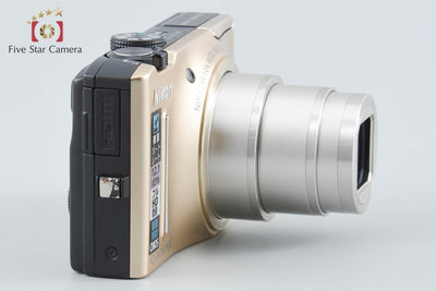 【中古】Nikon ニコン COOLPIX S8100 プレシャスゴールド コンパクトデジタルカメラ