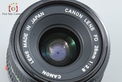 【中古】Canon キヤノン New FD 28mm f/2.8