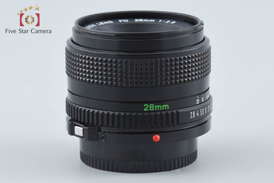 【中古】Canon キヤノン New FD 28mm f/2.8