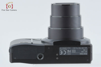【中古】RICOH リコー CX4 ブラック コンパクトデジタルカメラ シャッター回数僅少 元箱付き