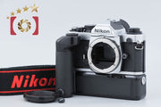 【中古】Nikon ニコン ニューFM2 前期 シルバー + MD-12 モータードライブ