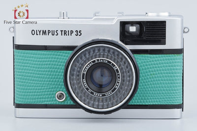 【中古】OLYMPUS オリンパス TRIP 35 グリーン コンパクトフィルムカメラ