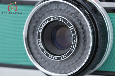 【中古】OLYMPUS オリンパス TRIP 35 グリーン コンパクトフィルムカメラ