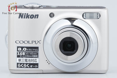 【中古】Nikon ニコン COOLPIX L21 シルバー コンパクトデジタルカメラ