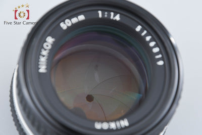 【中古】Nikon ニコン Ai-S NIKKOR 50mm f/1.4