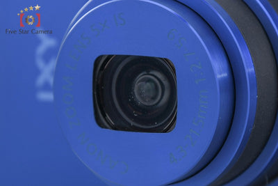 【中古】Canon キヤノン IXY 420F ブルー コンパクトデジタルカメラ
