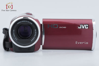 【中古】JVC ケンウッド Everio GZ-HM460 レッド デジタルビデオカメラ