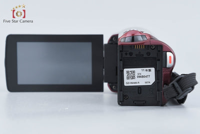 【中古】JVC ケンウッド Everio GZ-HM460 レッド デジタルビデオカメラ
