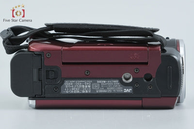 【中古】JVC ケンウッド Everio GZ-HM460 レッド デジタルビデオカメラ