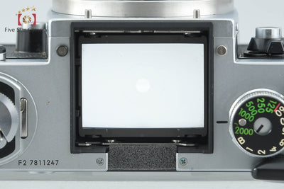 【中古】Nikon ニコン F2 フォトミック シルバー フィルム一眼レフカメラ