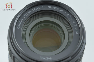 【中古】Canon キヤノン EF 70-300mm f/4-5.6 IS II USM 元箱付き