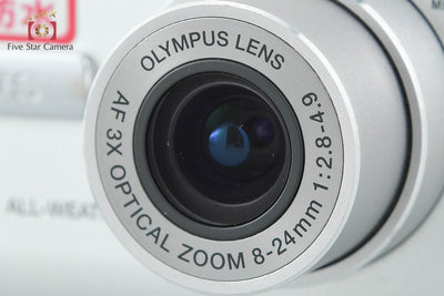 【中古】OLYMPUS オリンパス μ DIGITAL 800 シルバー コンパクトデジタルカメラ