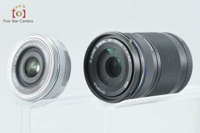 【中古】OLYMPUS オリンパス OM-D E-M10 EZ ダブルズームキット シルバー 元箱付き