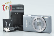 【中古】Canon キヤノン IXY 150 グレー コンパクトデジタルカメラ
