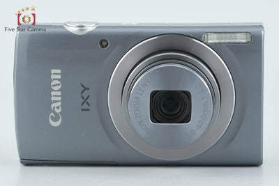 【中古】Canon キヤノン IXY 150 グレー コンパクトデジタルカメラ