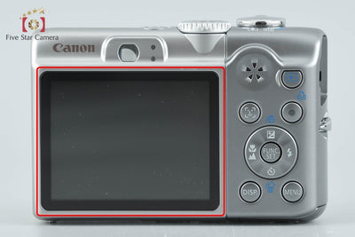 【中古】Canon キヤノン PowerShot A1100 IS シルバー コンパクトデジタルカメラ