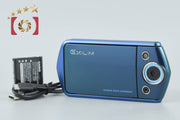 【中古】CASIO カシオ EXILIM EX-TR350S ブルー コンパクトデジタルカメラ