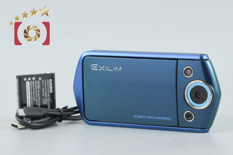 【中古】CASIO カシオ EXILIM EX-TR350S ブルー コンパクトデジタルカメラ