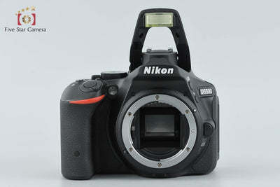 【中古】Nikon ニコン D5500 ブラック ダブルズームキット シャッター回数僅少